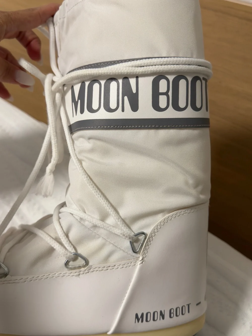 Moon Boot Women's White Winter Snow Boots